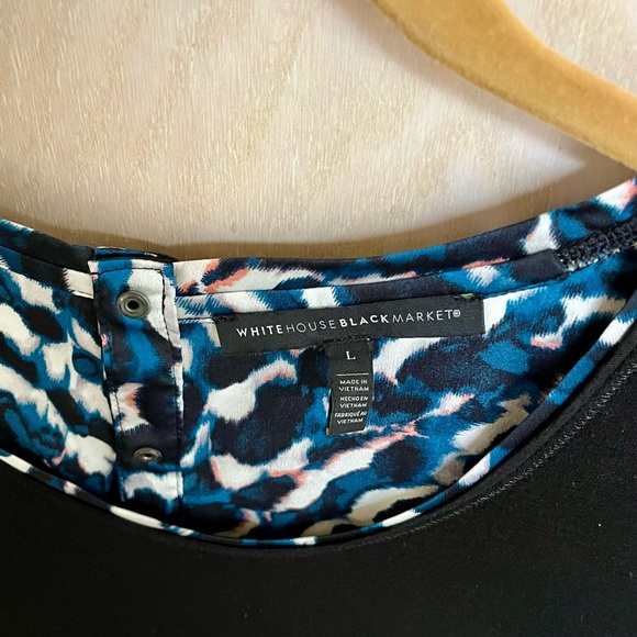 3/$30| 🌸 WHBM Long Sleeve Woven Tee - Picture 6 of 9